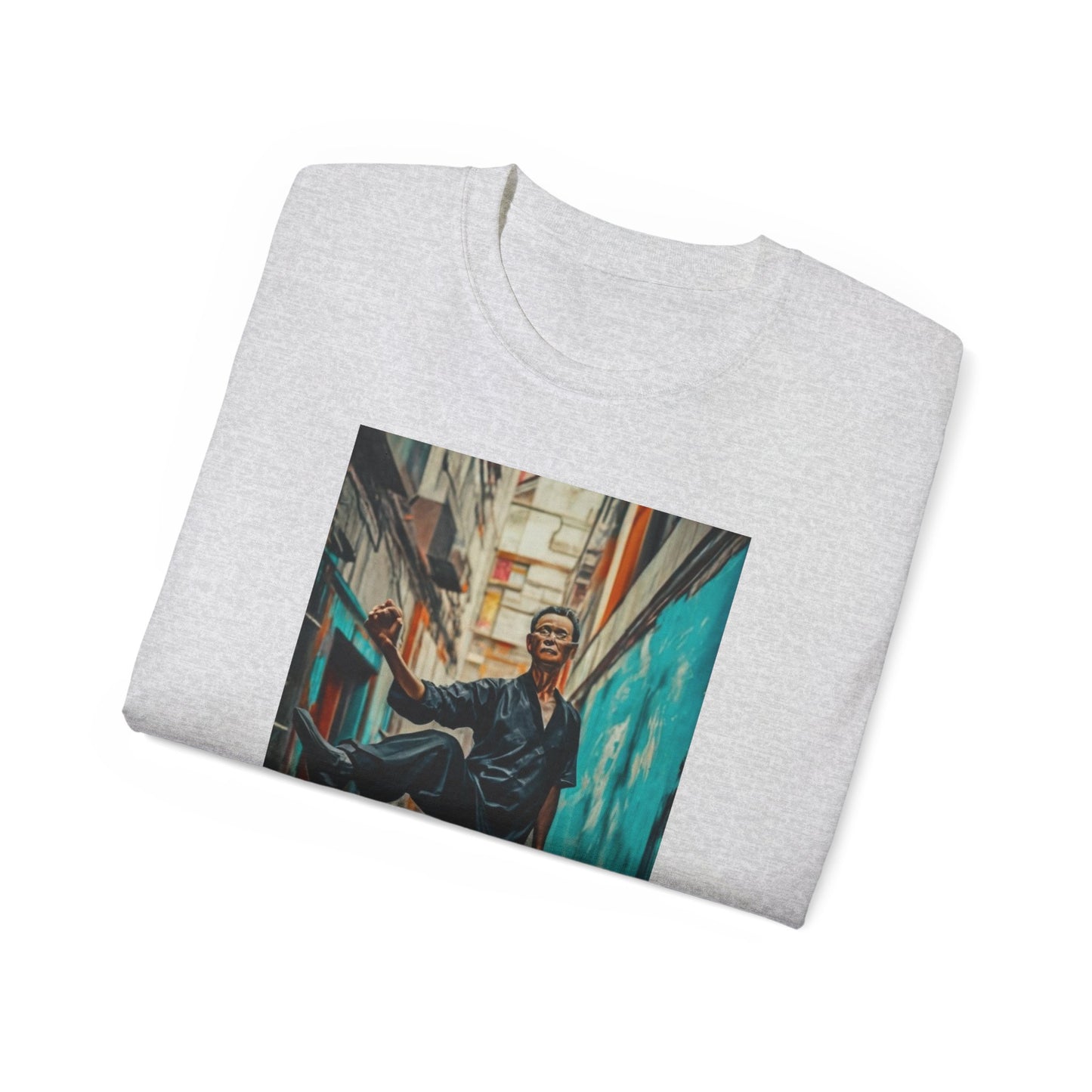 Serenity in the City Tee: Tai Chi Maestro