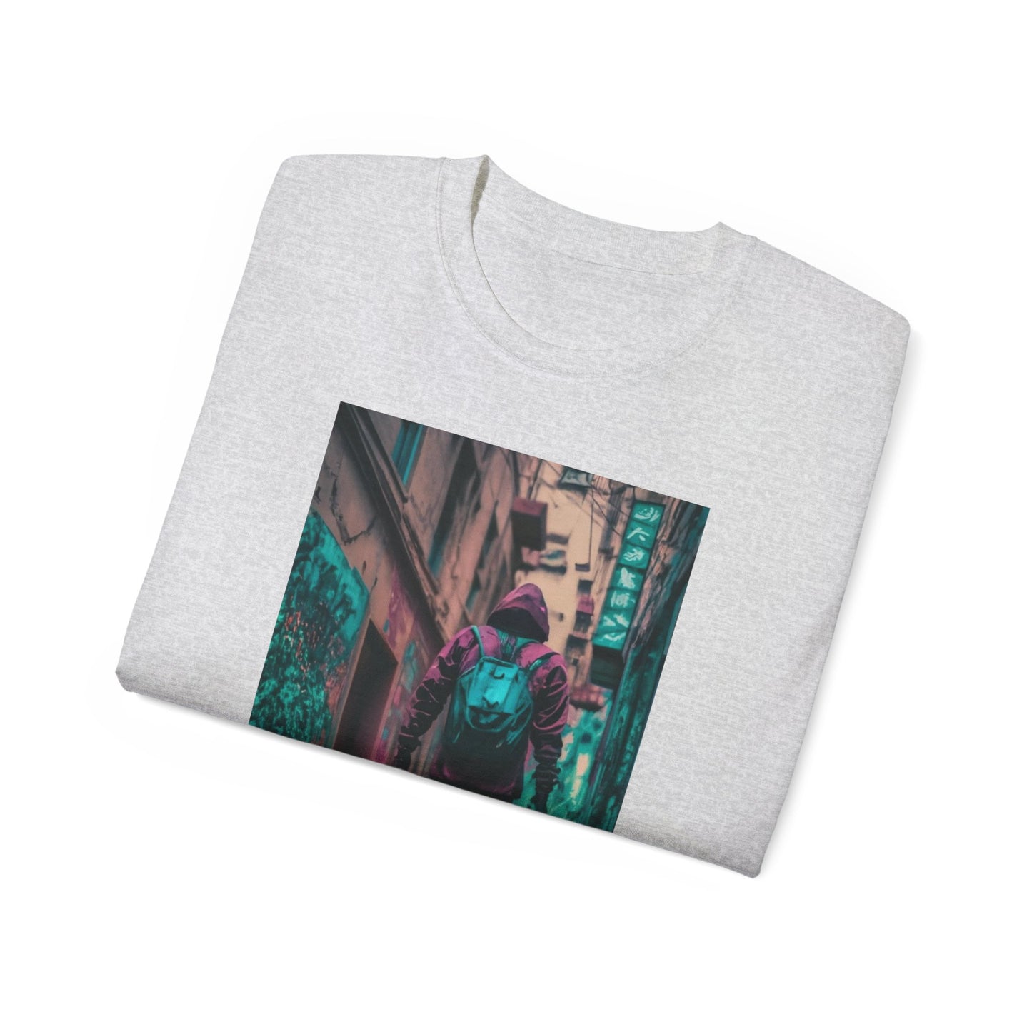 Shadow Zenith Tee: Stroll through Shibuya