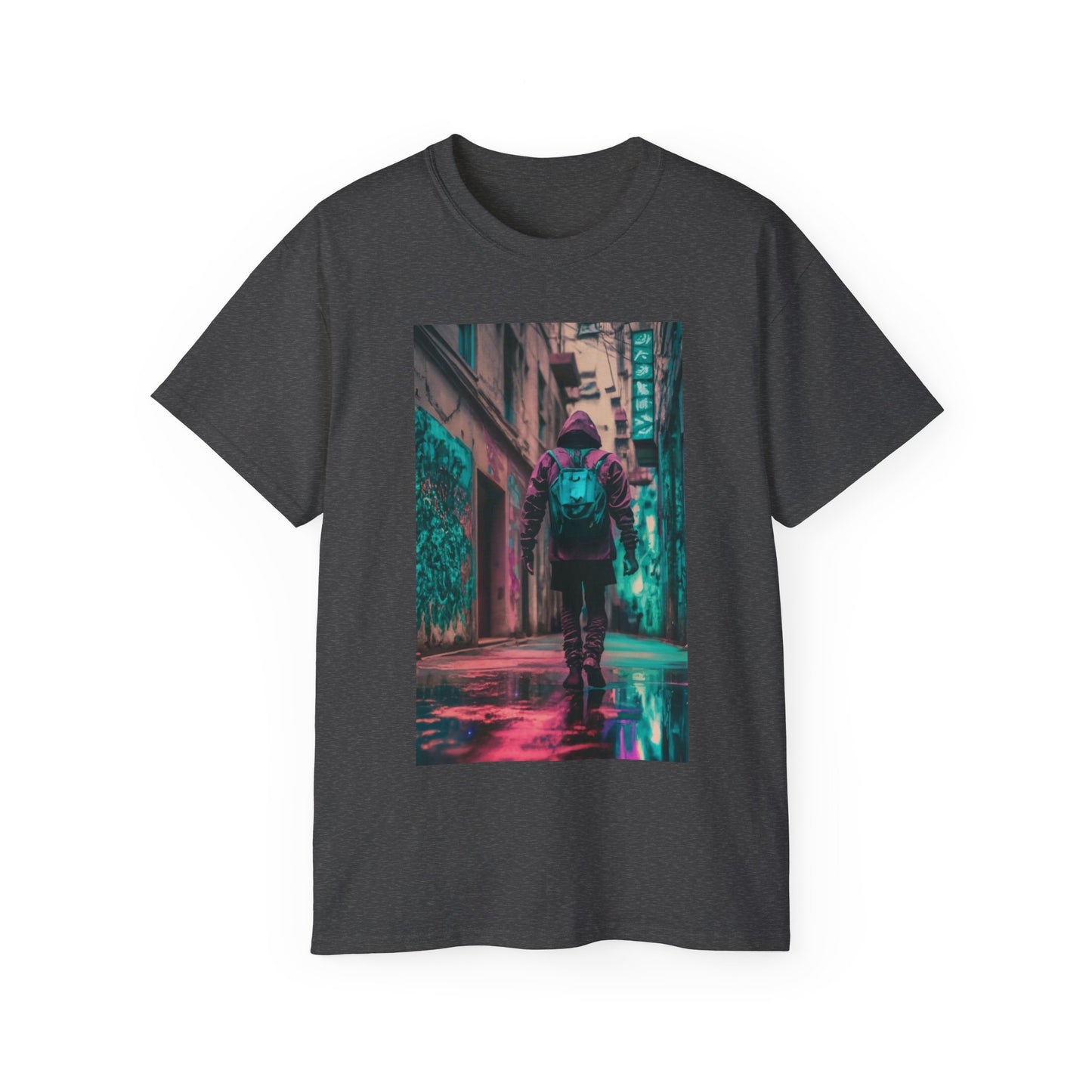 Shadow Zenith Tee: Stroll through Shibuya