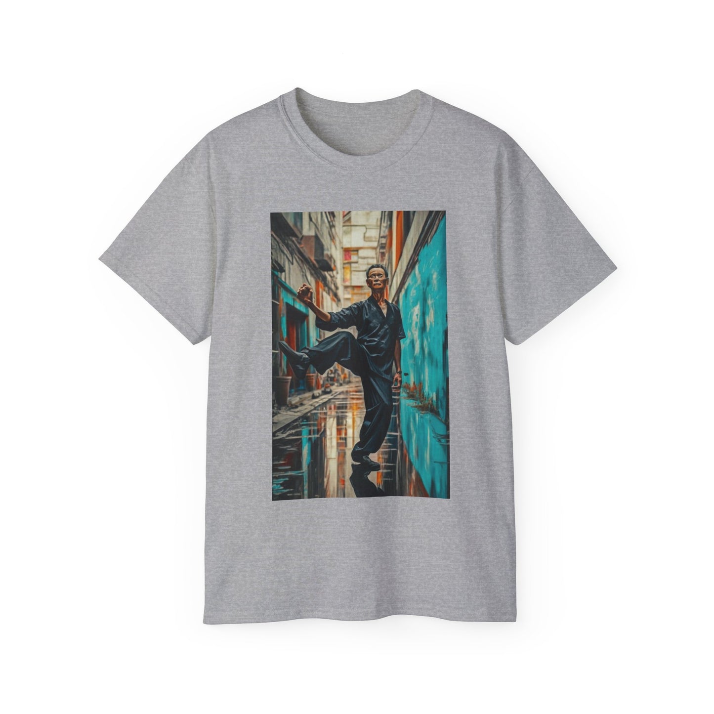 Serenity in the City Tee: Tai Chi Maestro