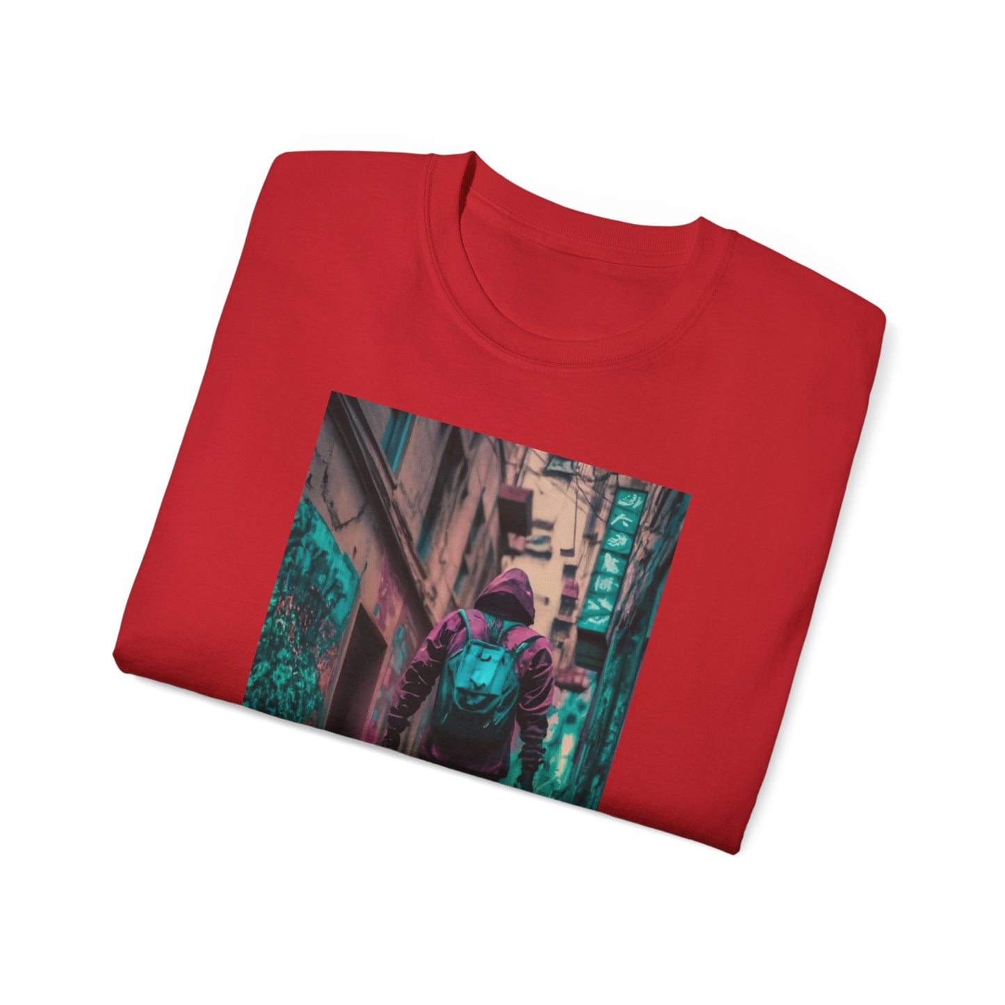 Shadow Zenith Tee: Stroll through Shibuya