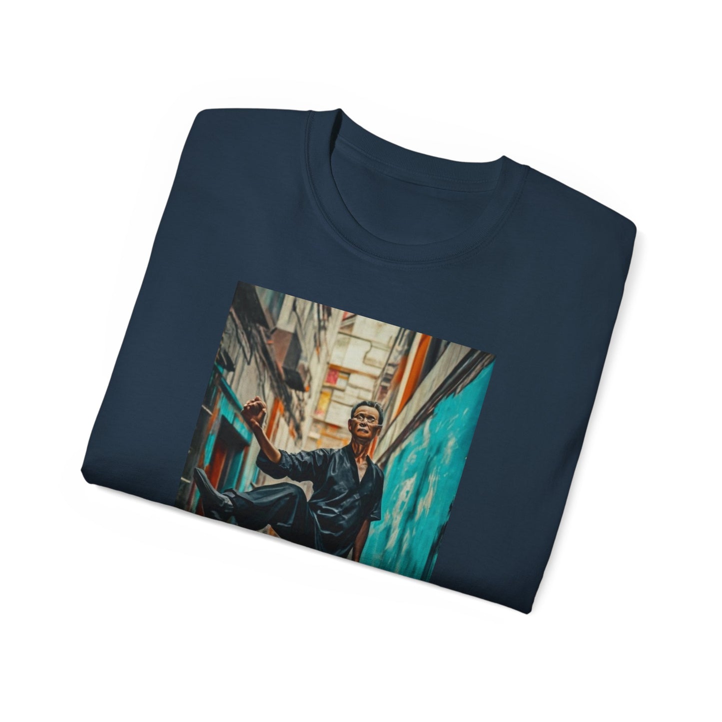 Serenity in the City Tee: Tai Chi Maestro