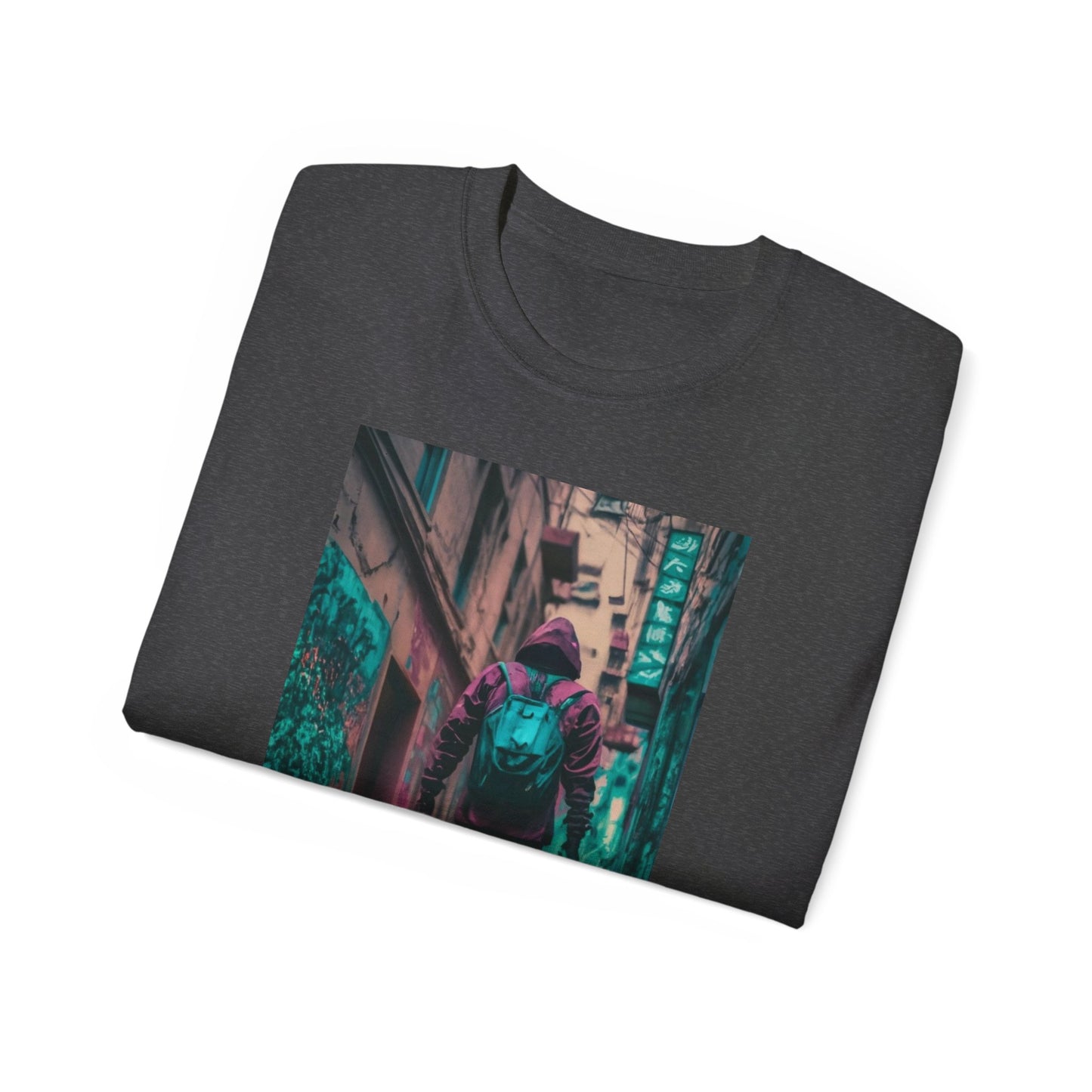 Shadow Zenith Tee: Stroll through Shibuya