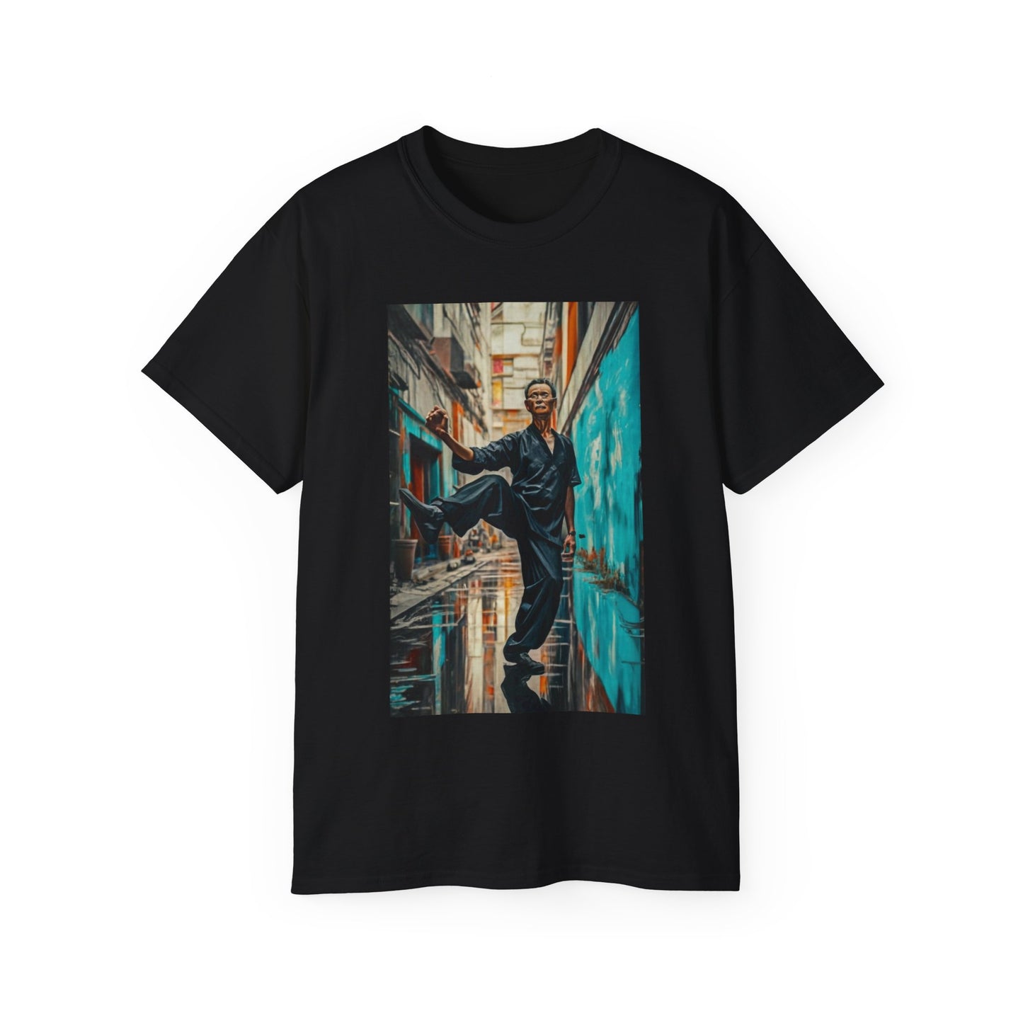 Serenity in the City Tee: Tai Chi Maestro