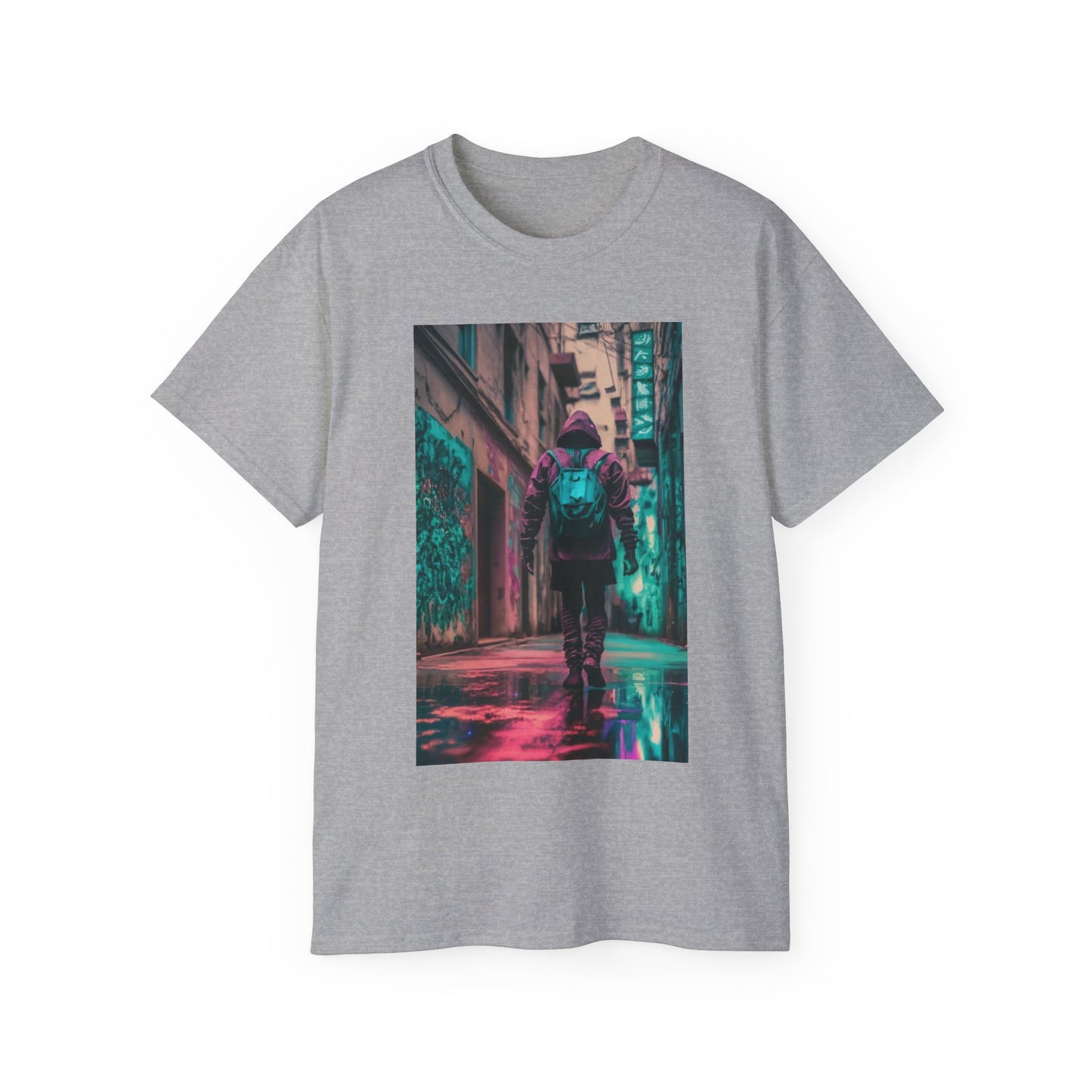 Shadow Zenith Tee: Stroll through Shibuya