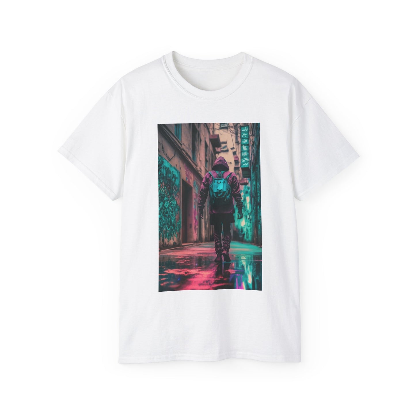 Shadow Zenith Tee: Stroll through Shibuya