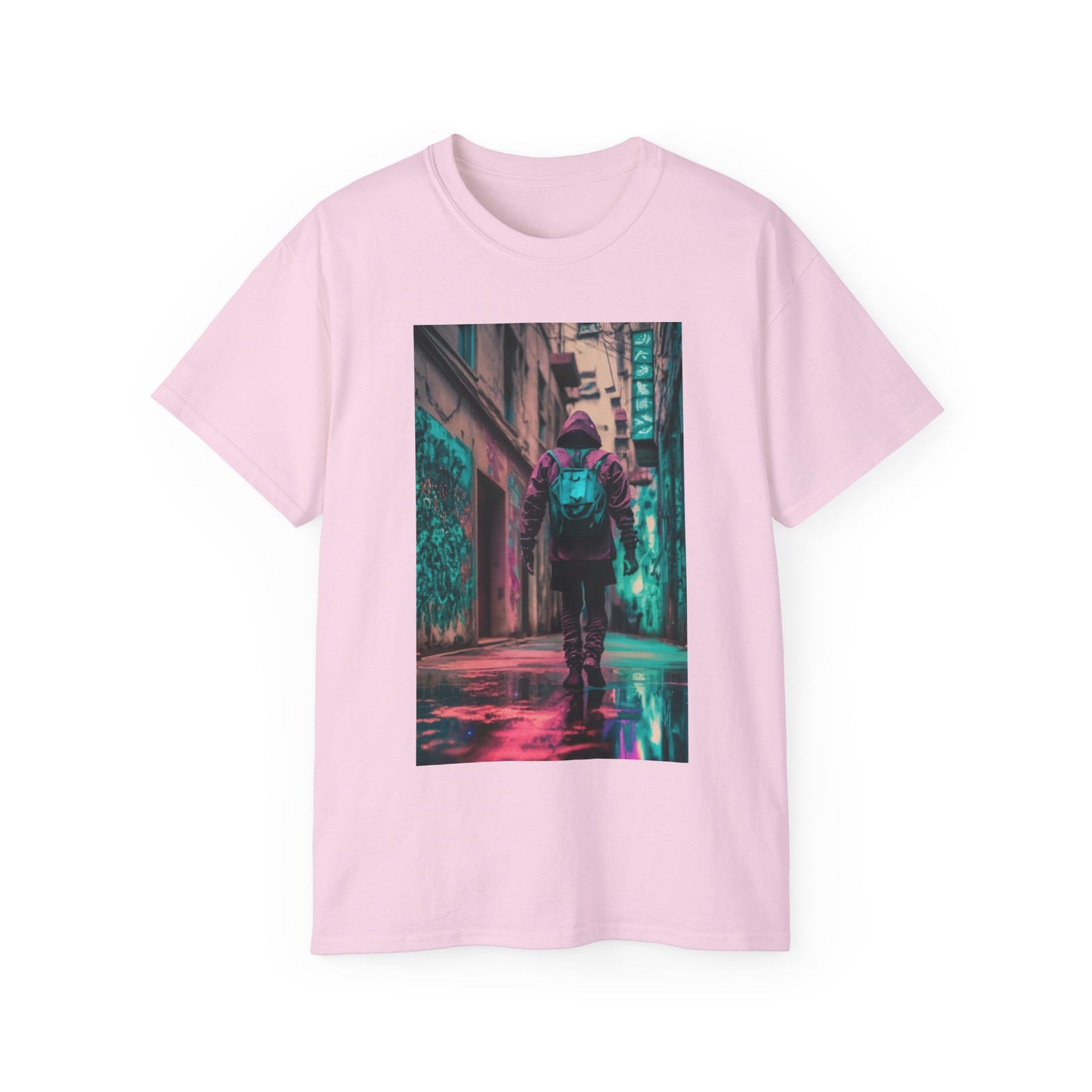 Shadow Zenith Tee: Stroll through Shibuya