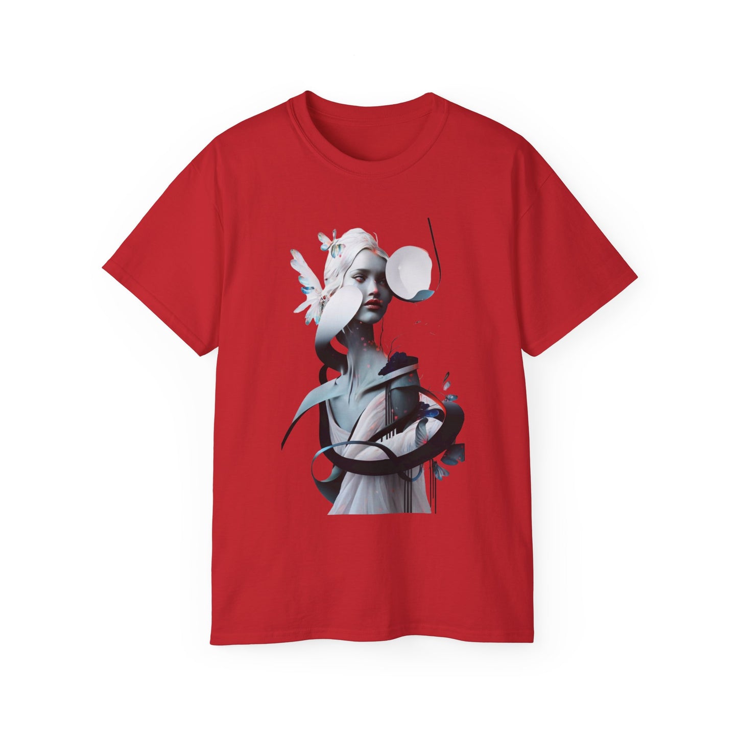 Fluttering Verses Fusion Tee