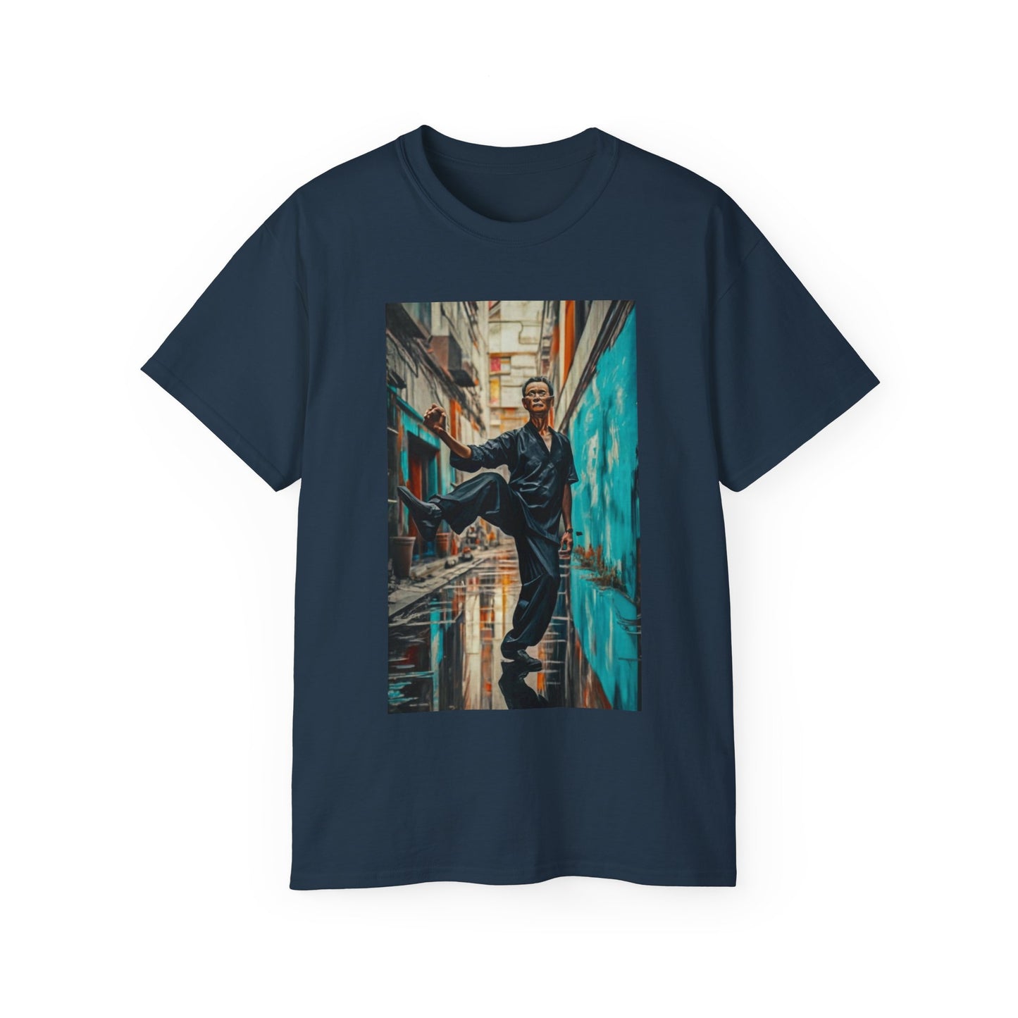 Serenity in the City Tee: Tai Chi Maestro