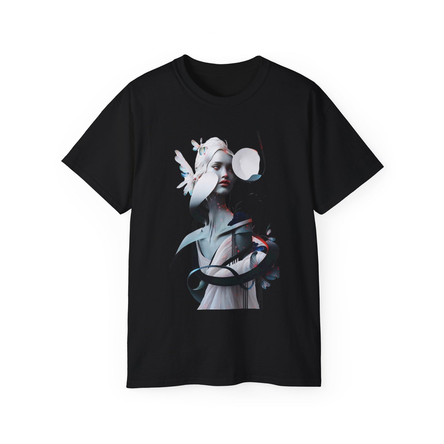 Fluttering Verses Fusion Tee