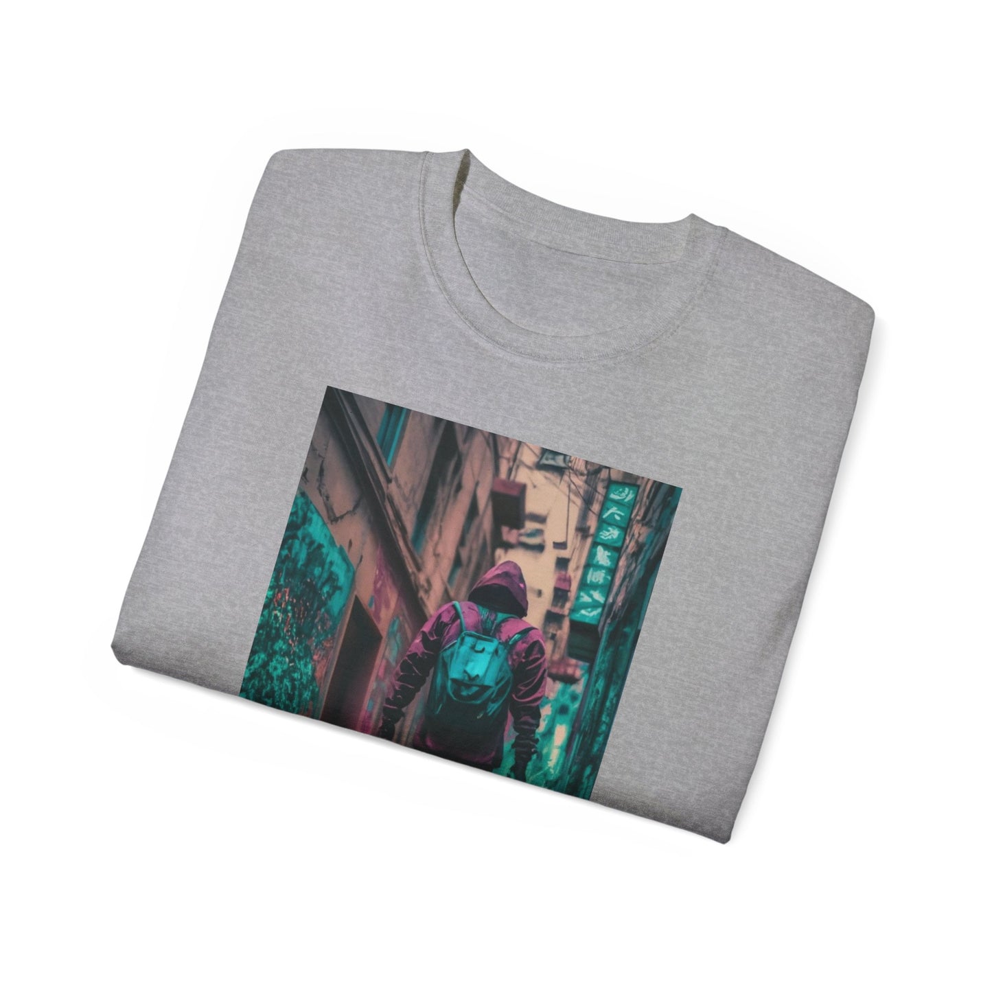 Shadow Zenith Tee: Stroll through Shibuya