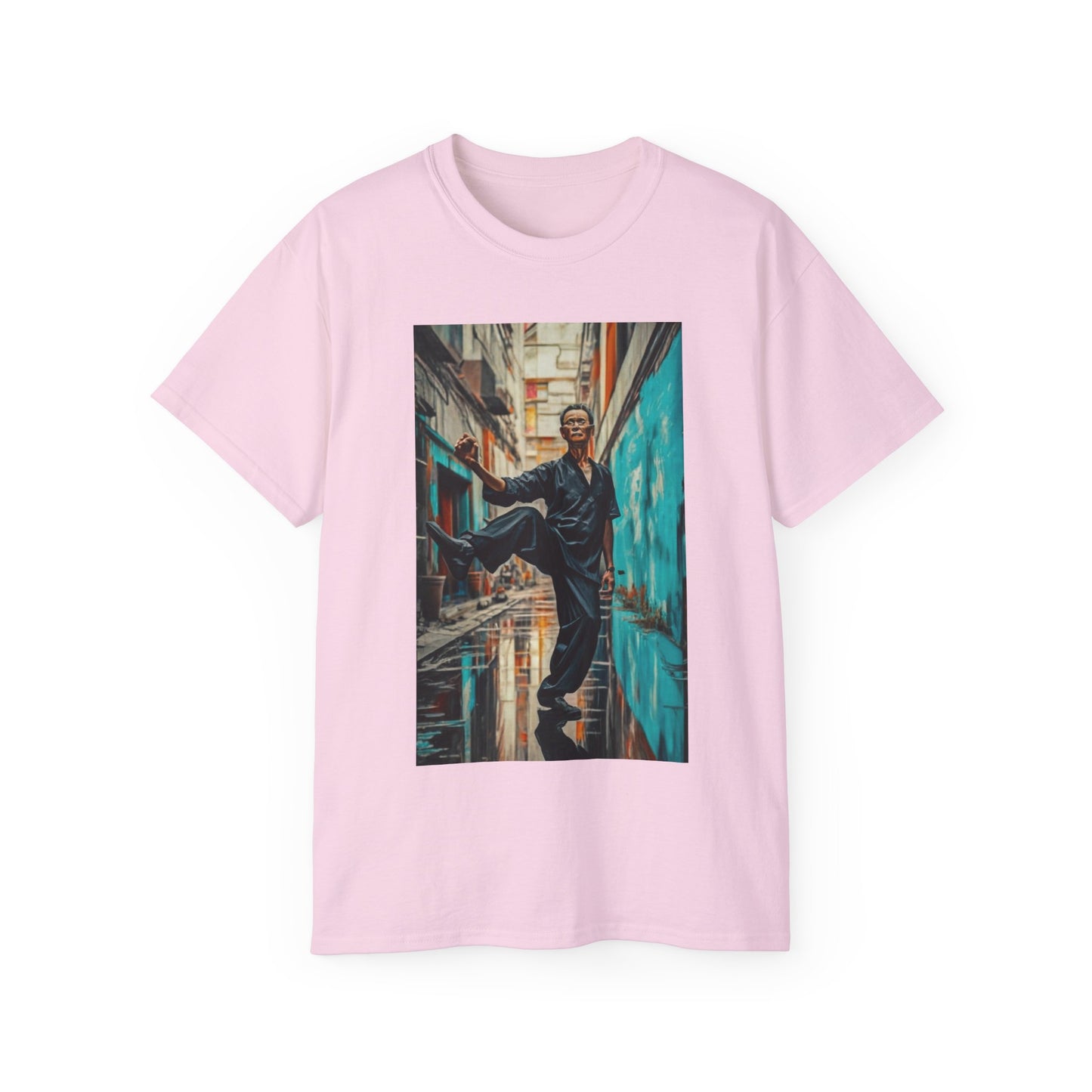 Serenity in the City Tee: Tai Chi Maestro