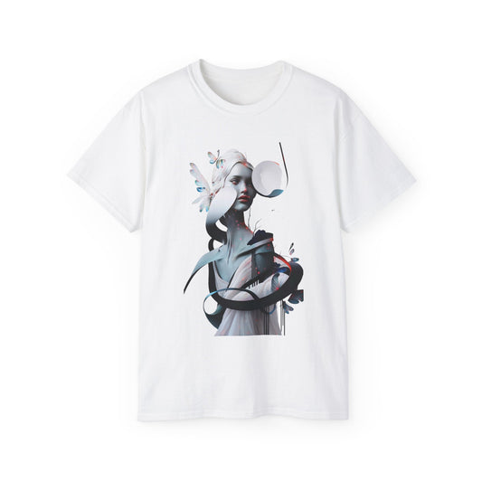 Fluttering Verses Fusion Tee