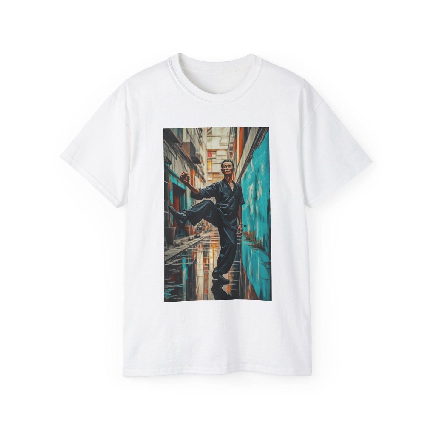 Serenity in the City Tee: Tai Chi Maestro