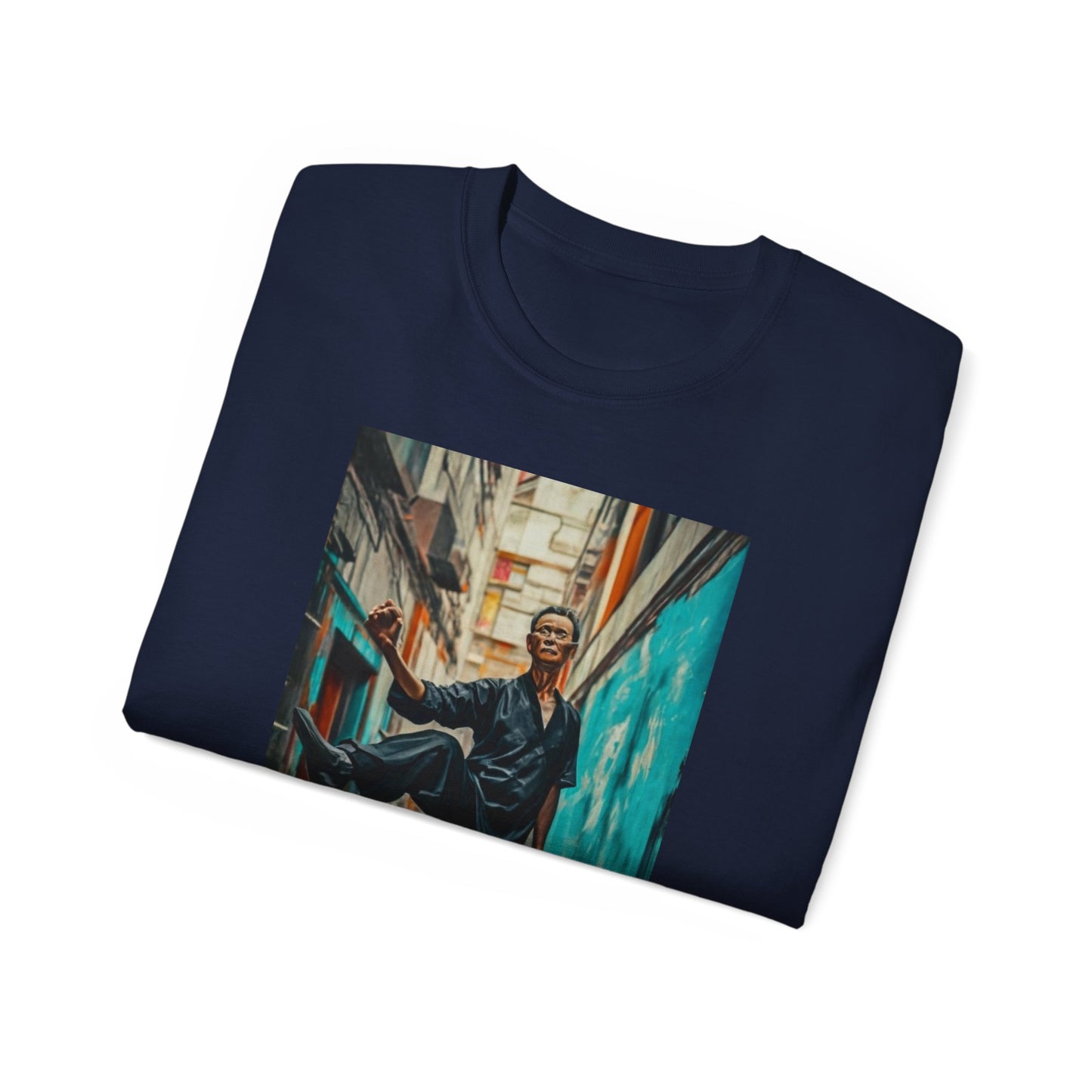 Serenity in the City Tee: Tai Chi Maestro