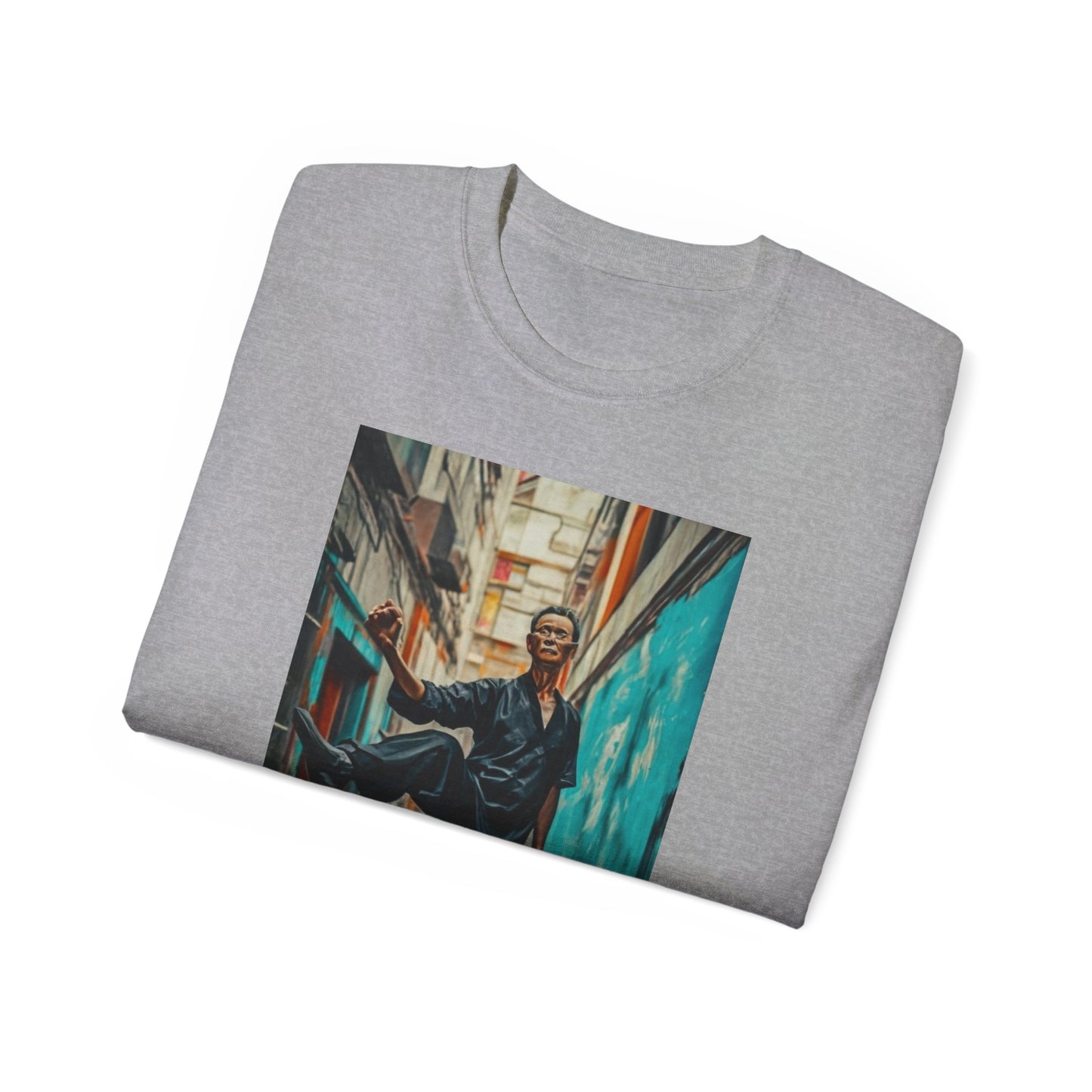 Serenity in the City Tee: Tai Chi Maestro