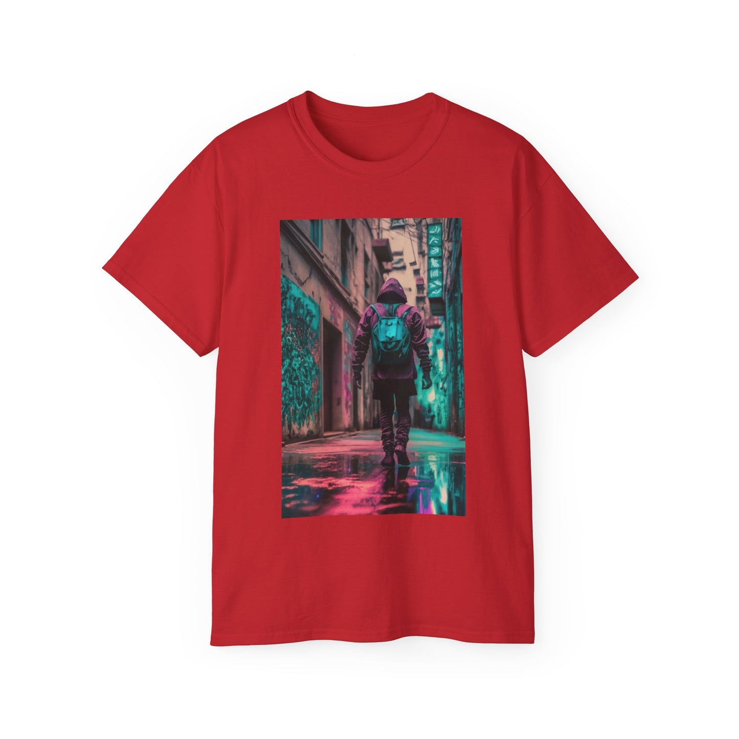 Shadow Zenith Tee: Stroll through Shibuya